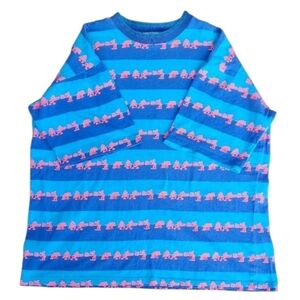 Disney Fashions Vintage 80s  T-Shirt – Made in USA – Neon Mickey Mouse